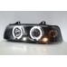 BMW E36 Black Projector Headlamp w Ring